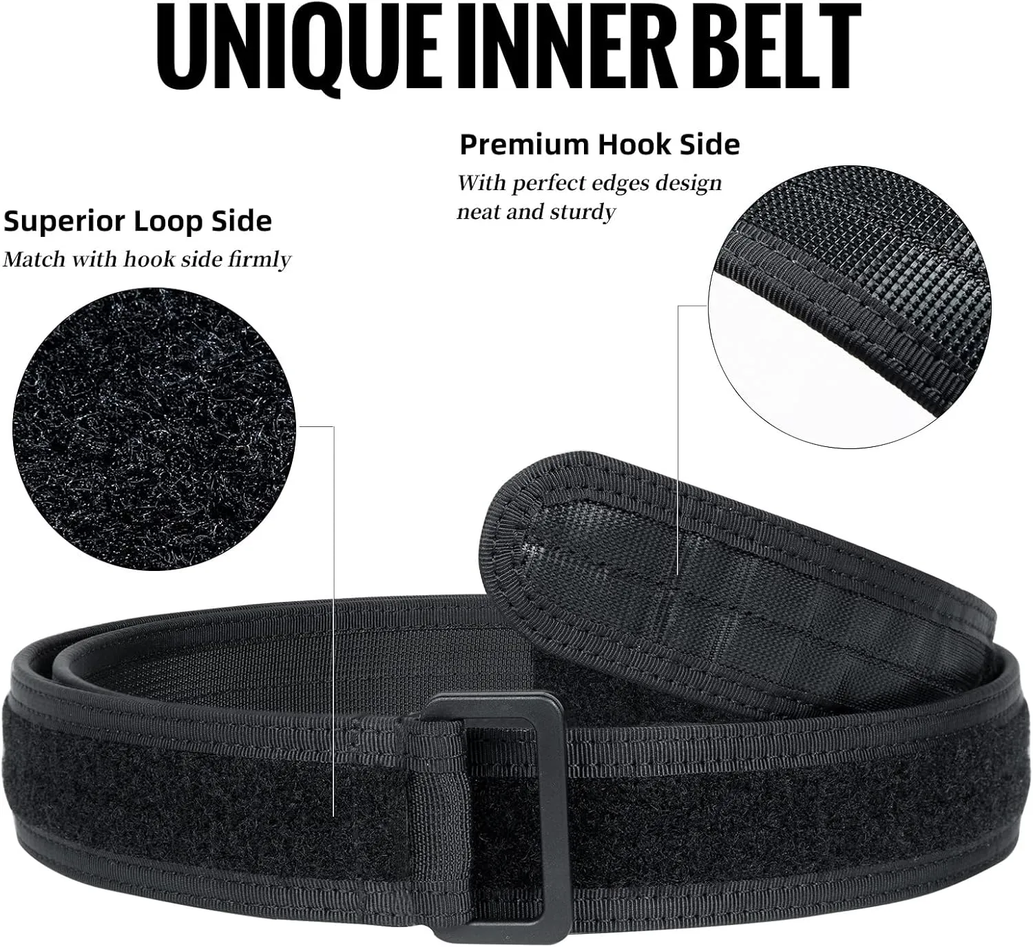 Vismix Inner Belt Liner Fits 2"-2.25" Battlestrap, Concealed Carry for EDC/LARP