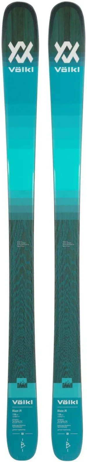 Volkl - Single Skis (without Bindings) Blaze Junior Blue Boy - Blue