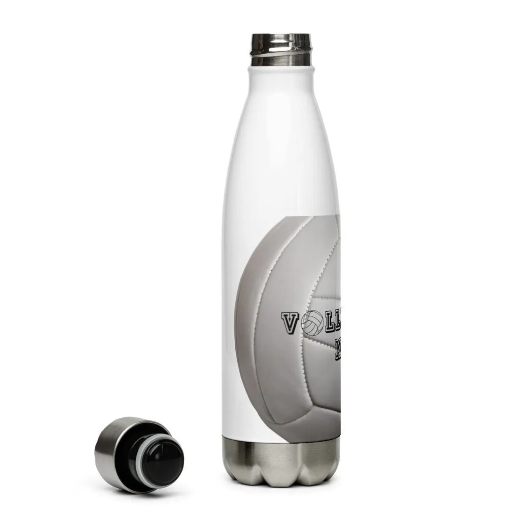 Volleyball Mom Stainless Steel Water Bottle