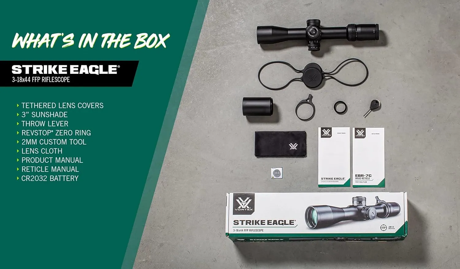 Vortex Optics Strike Eagle First Focal Plane Riflescopes