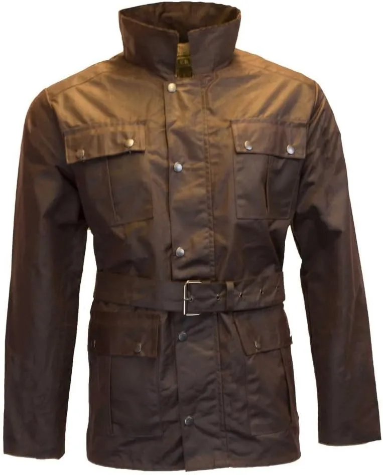 Walker and Hawkes - Men's Wax Grafton Motorcycle Jacket