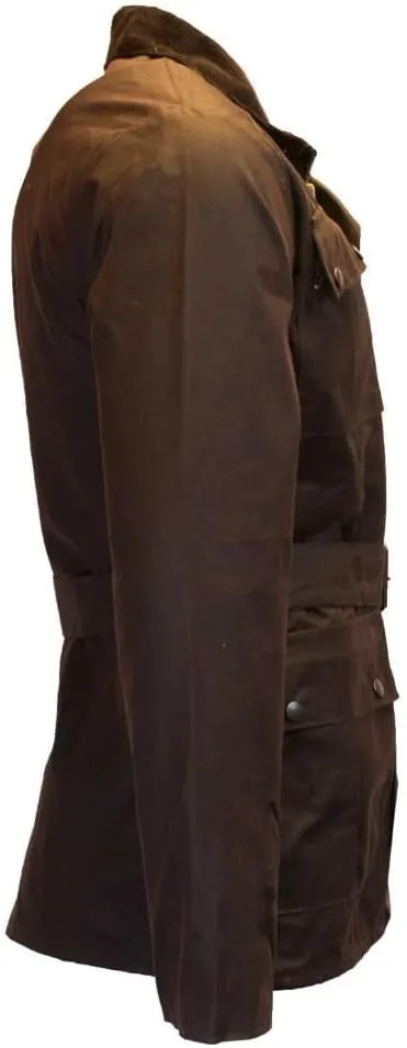 Walker and Hawkes - Men's Wax Grafton Motorcycle Jacket