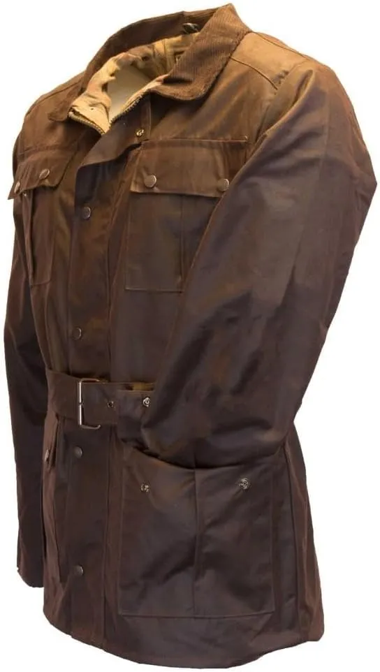Walker and Hawkes - Men's Wax Grafton Motorcycle Jacket