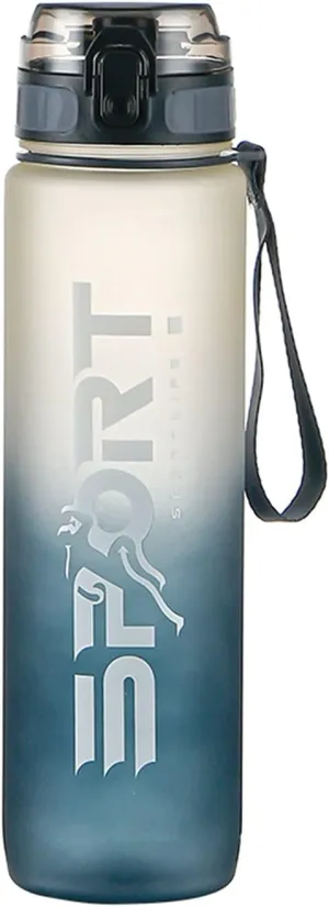 Water Bottle 1L Sport Bottle Water Cup Bottle Outdoor Travel Portable Leak Proof Drink Glass Home Plastic Fitness Glass No BPA water bottle