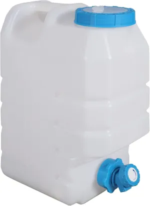Water Container with Spigot, 4 Gallon Portable Water Storage for Camping (15L New)