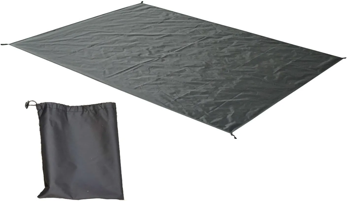 Waterproof Camping Tarp Tent Footprint Hammock Shelter Oxford Cloth Ground Sheet Camping Mat for Equipment Backpacking Trips