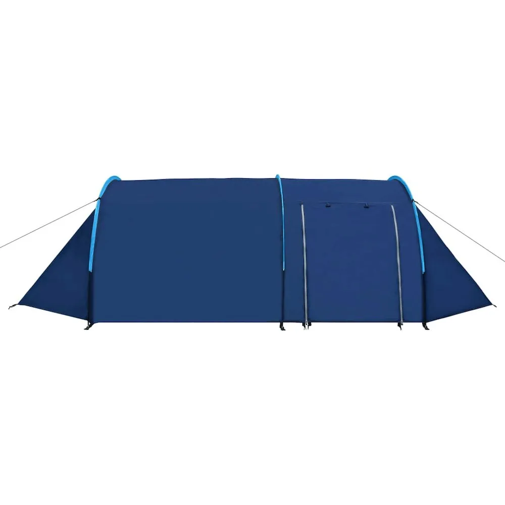 Waterproof Camping Tent 4 Persons Navy Blue/Light Blue - vidaXL
