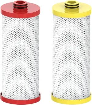 Waterspecialist Replacement for Aquasana® Under Sink Water Filter AQ-5200R, Aquasana® filter replacement, 500 Gallons, Reduce 99% of Chlorine, Taste and Odor, 2 Filters