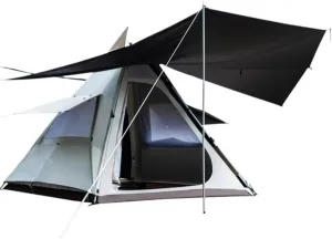 Weatherproof Tents Fully Automatic Double-Layer Tent Outdoor Portable Camping Thickened Rainproof Camping Equipment Tent Camping and Hiking Tents