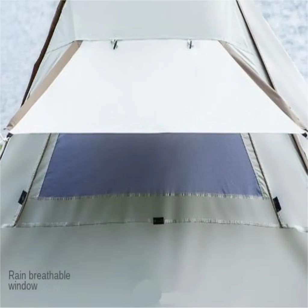 Weatherproof Tents Fully Automatic Double-Layer Tent Outdoor Portable Camping Thickened Rainproof Camping Equipment Tent Camping and Hiking Tents