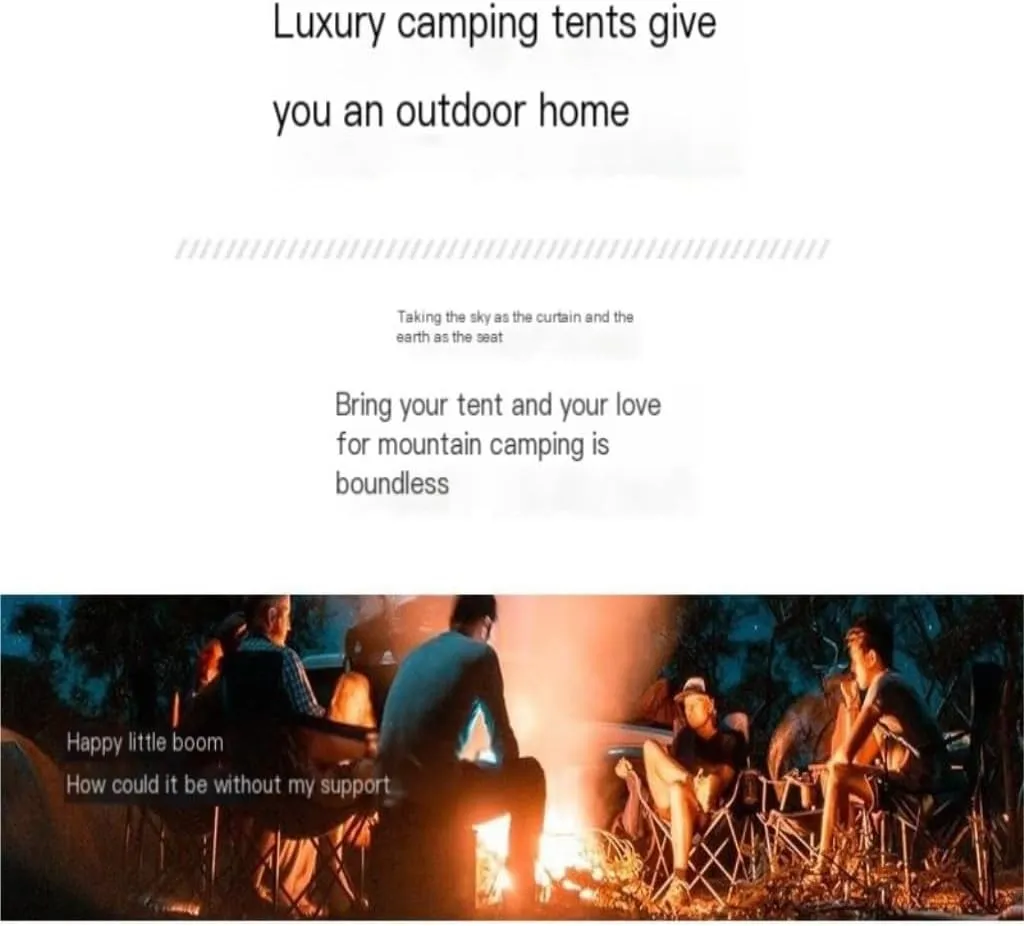 Weatherproof Tents Tent Outdoor Folding Aluminum Pole Double Layer Weatherproof Tent Camping Tent Beach Camping Windproof Tent Camping and Hiking Tents