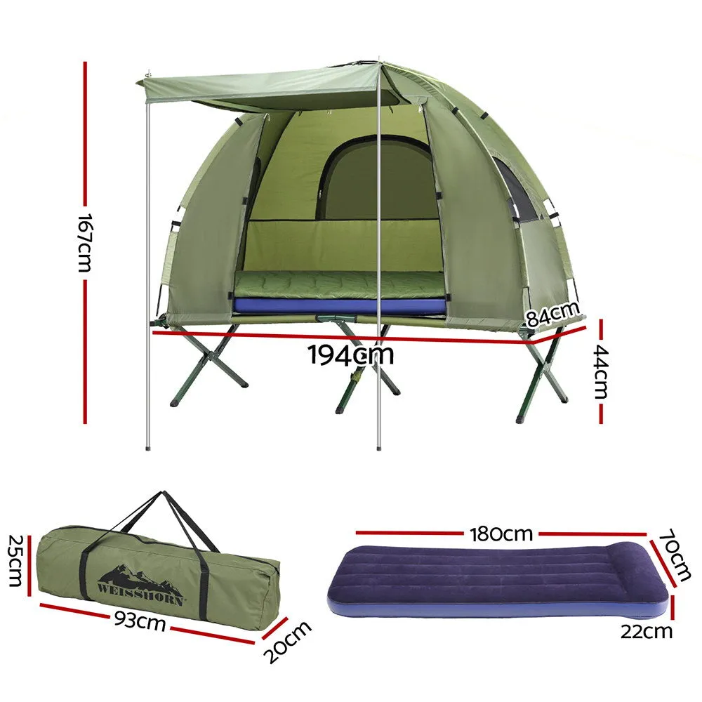 Weisshorn 5-in-1 Camping Tent Cot 1-person Air Mattress Camping Bed-SA_Metro