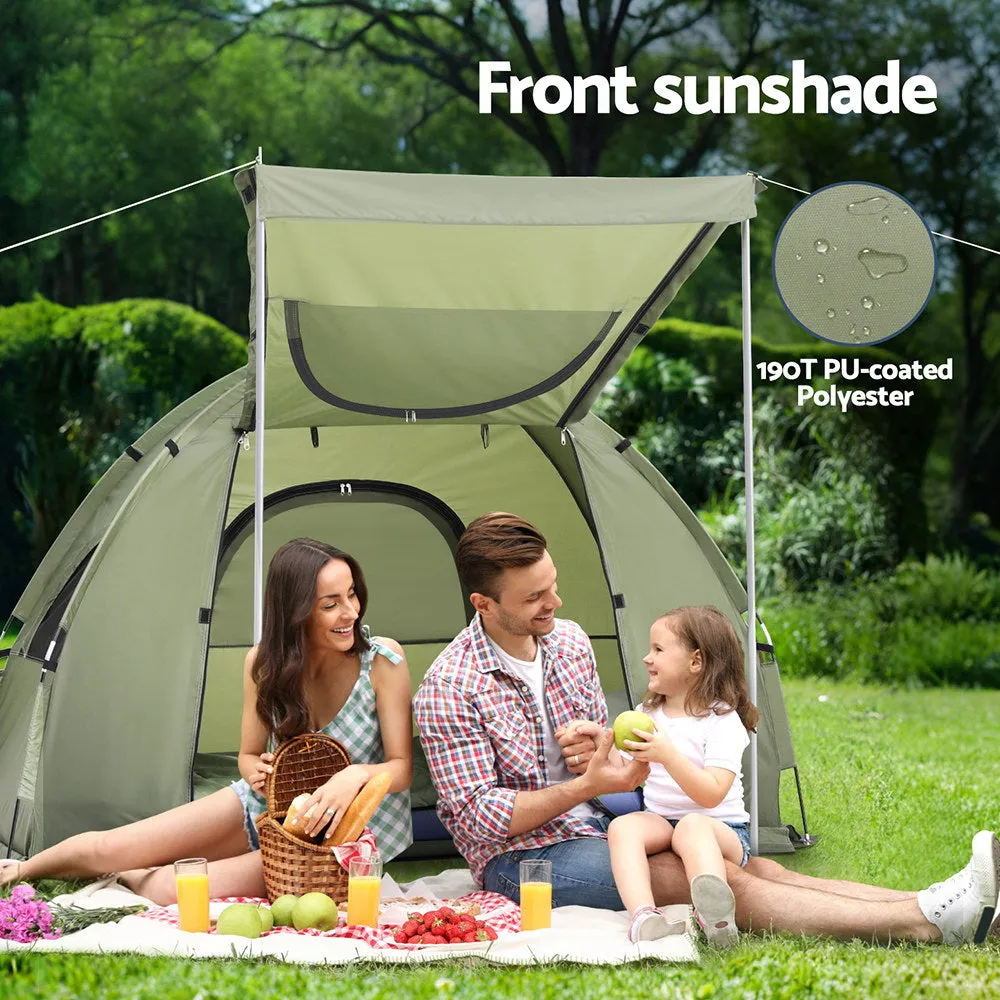 Weisshorn 5-in-1 Camping Tent Cot 1-person Air Mattress Camping Bed-SA_Metro