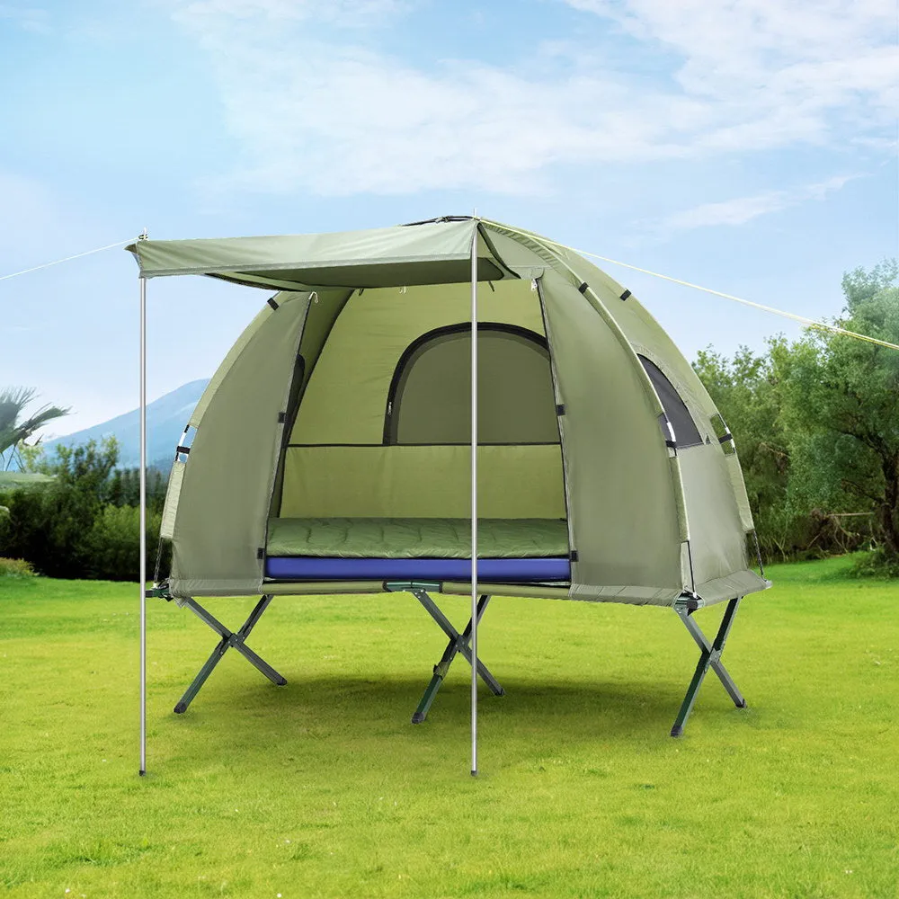 Weisshorn 5-in-1 Camping Tent Cot 1-person Air Mattress Camping Bed-SA_Metro