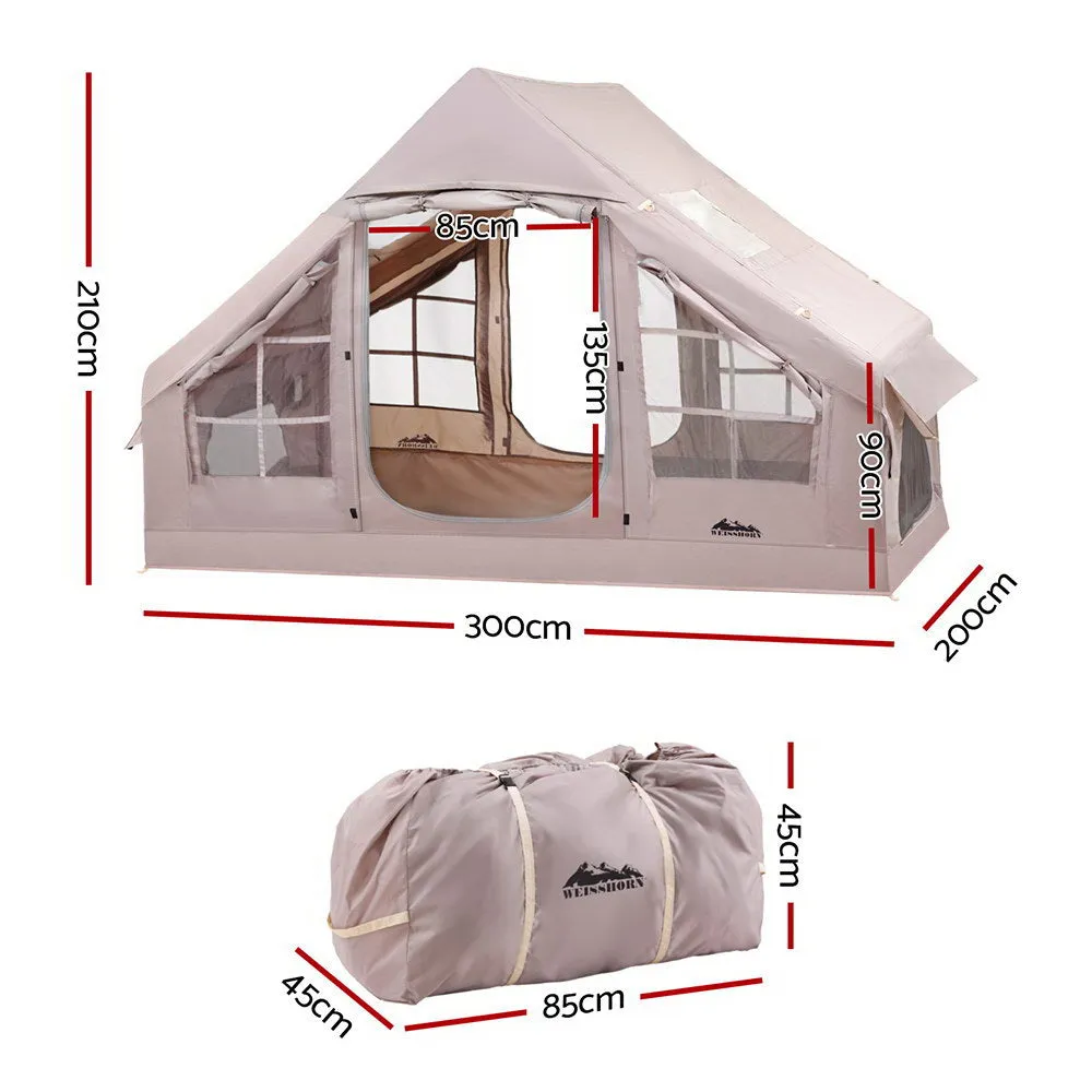 Weisshorn Camping Tent Inflatable Beach Tent 6 Person 300CM-NSW_Metro