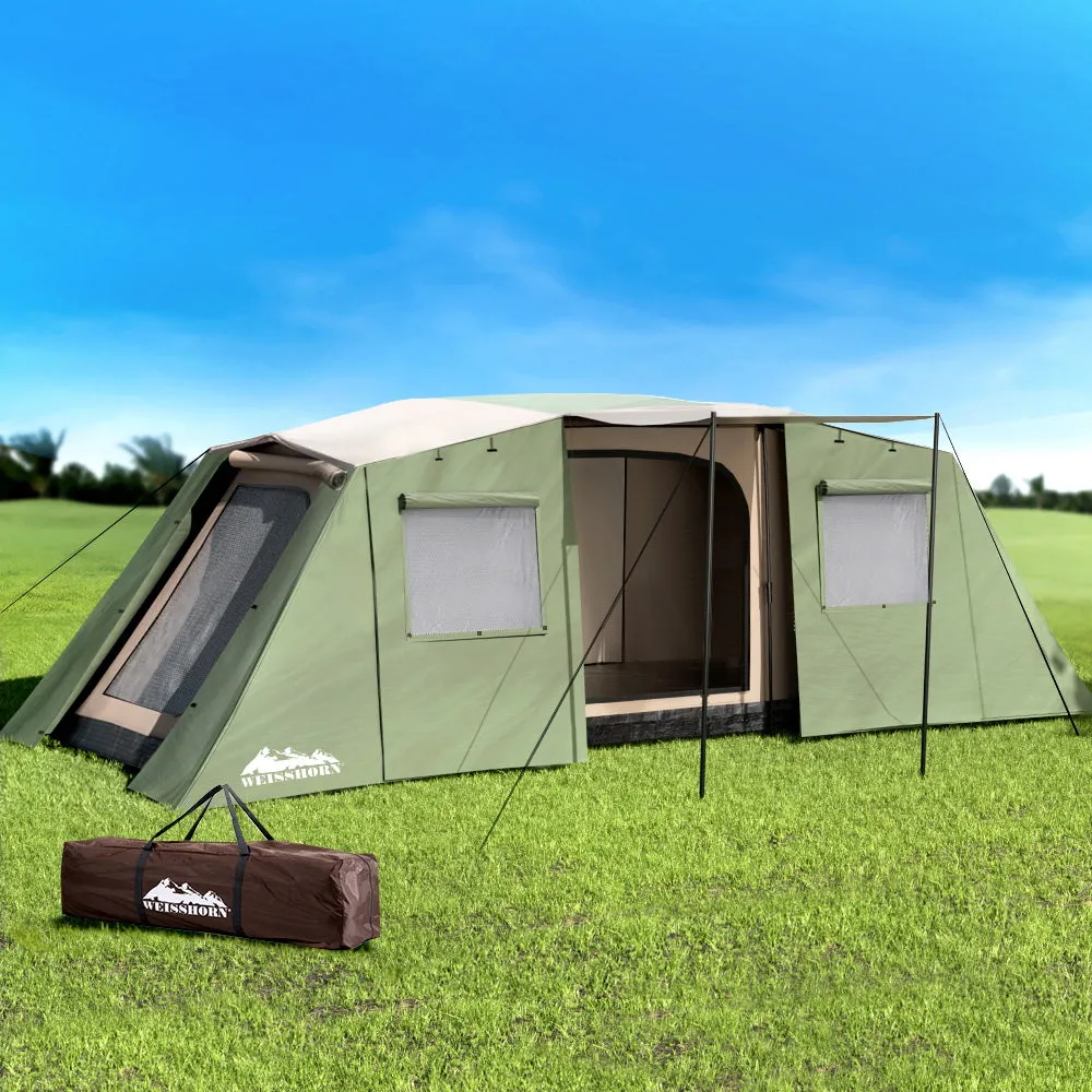Weisshorn Instant Up Camping Tent 10 Person Outdoor Family Hiking Tents 3 Rooms-WA_Rural
