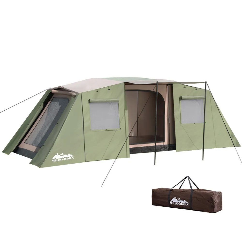 Weisshorn Instant Up Camping Tent 10 Person Outdoor Family Hiking Tents 3 Rooms-WA_Rural