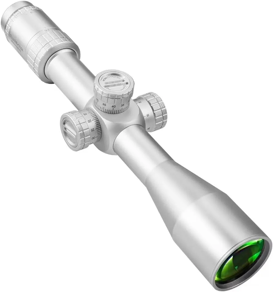WestHunter Optics HD-N 4-16x44 FFP Riflescope, 30 mm Tube First Focal Plane Etched Glass Reticle Tactical 1/4 MOA Hunting Shooting Scopes