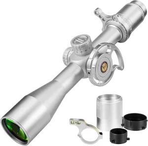 WestHunter Optics HD-N 4-16x44 FFP Riflescope, 30 mm Tube First Focal Plane Etched Glass Reticle Tactical 1/4 MOA Hunting Shooting Scopes