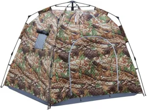 Winter Tent 4 Season Tent Camping Tent Instant Pop-up Stand-Alone 4 People Backpacking Climbing Fishing for Family Short Weekends