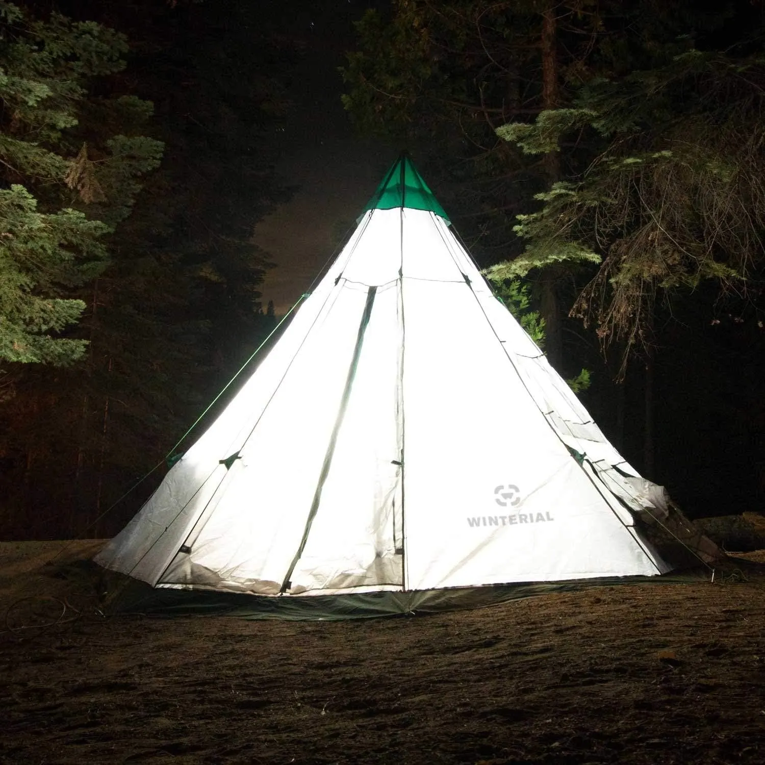 Winterial Camping Tent, 1/3/6 Person Lightweight Personal Bivy 1 to 6 Person Tent with Waterproof Tent Rainfly, Durable Stitched Tent for Camping, Beach, Backpacking, Hiking, and Festivals.