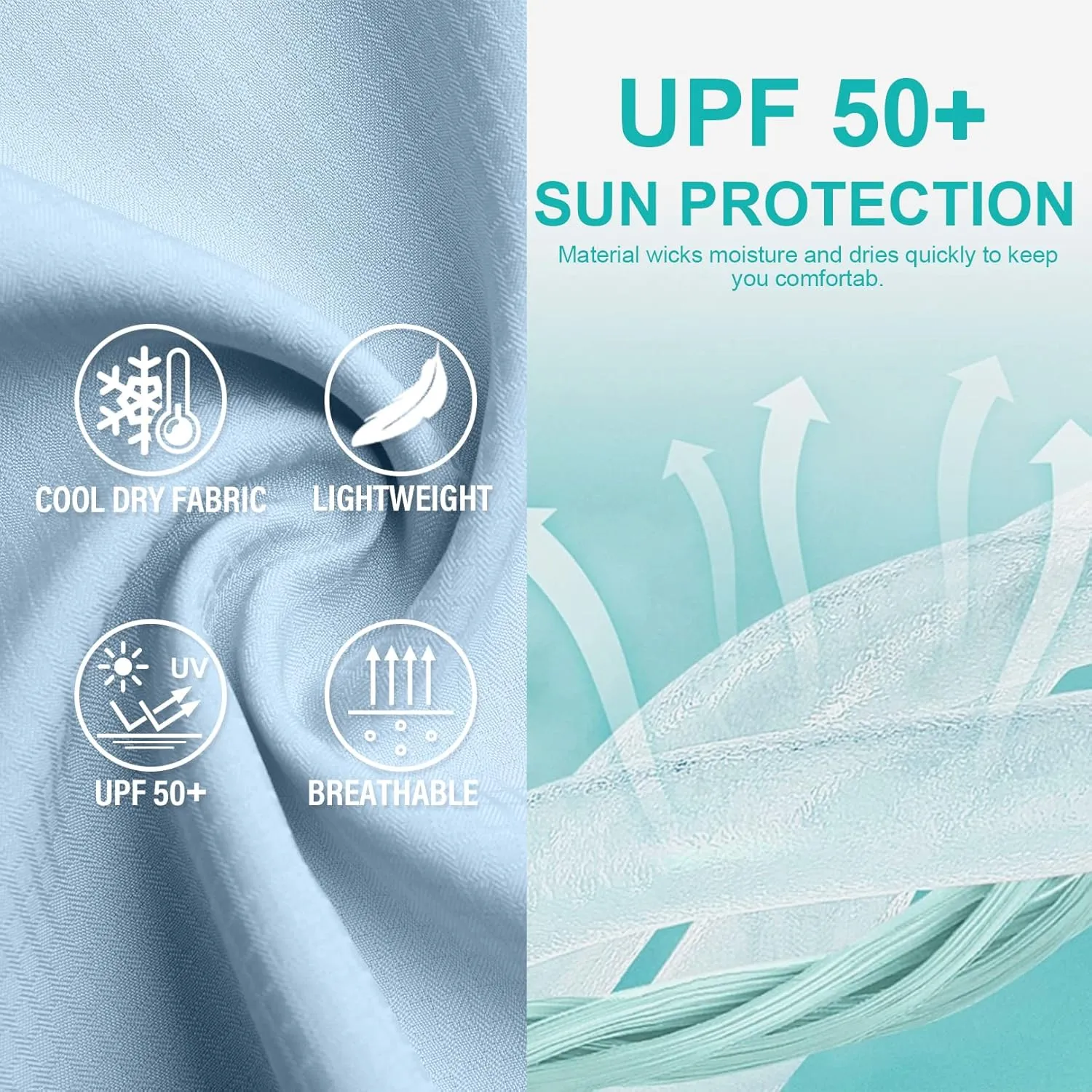 Women's Button Down Shirts UPF 50  Short Sleeve Sun Protection Shirts Stretch Quick Dry Shirt for Fishing, Hiking, Travel