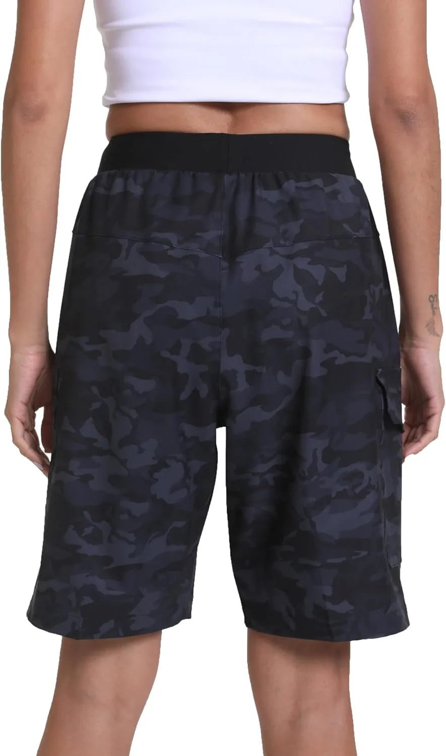 Women's Hiking Cargo Shorts Quick Dry Lightweight Shorts for Travel Athletic