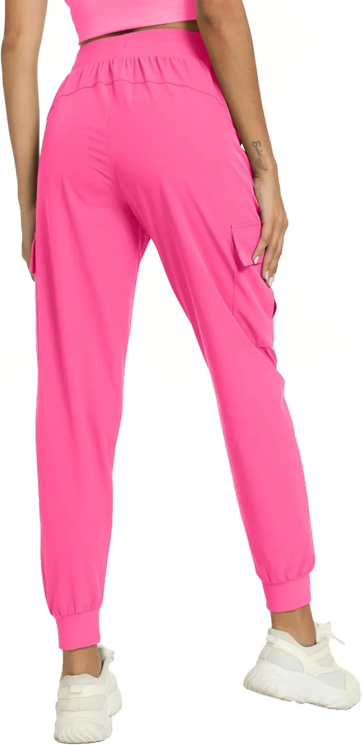 Women's Lightweight Joggers Quick Dry Hiking Running Pants for Athletic Casual Workout Outdoor