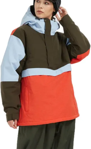 Womens Waterproof Ski Jacket Warm Winter Snow Coat Windbreaker Hooded Thick Snowboard Jacket