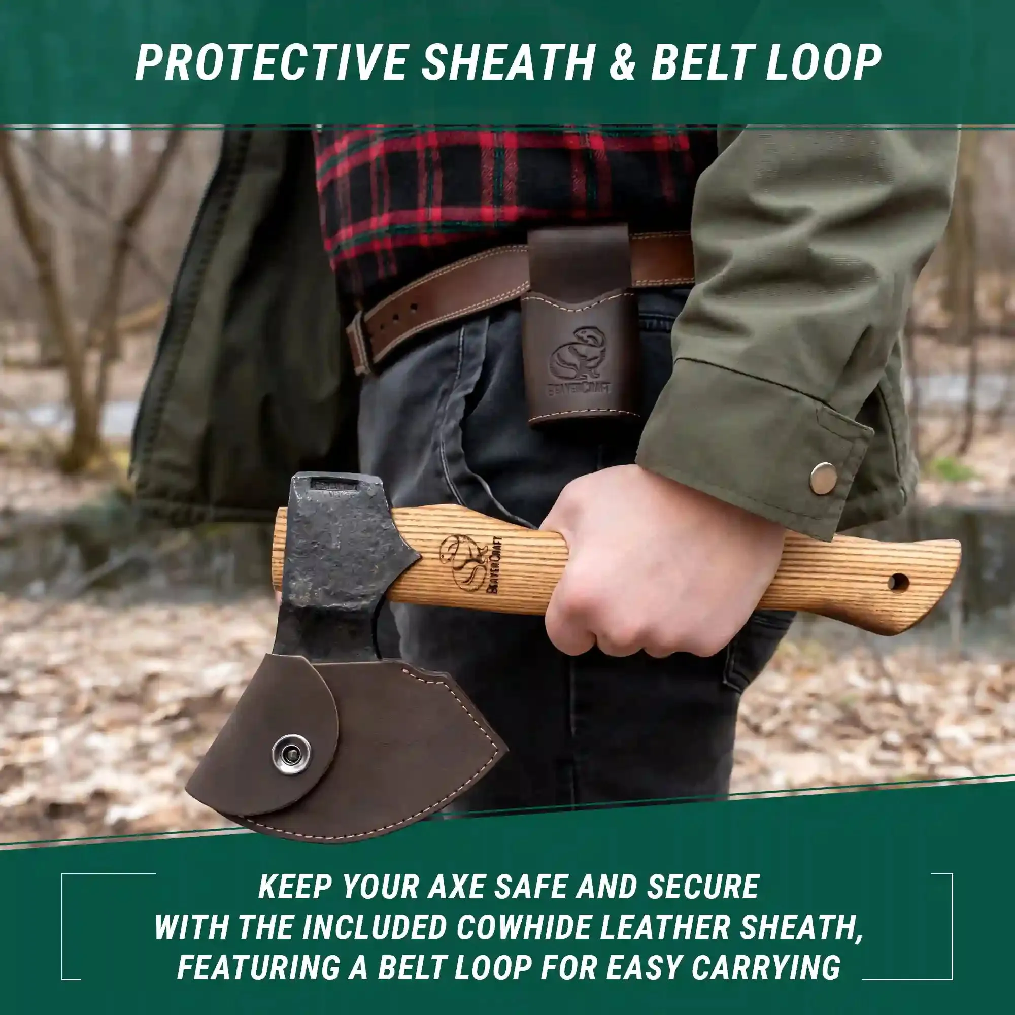 Woodcraft Bushcraft Splitting Hatchet