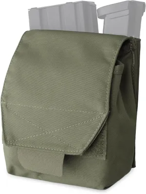 WYNEX Tactical Molle GP Pouch, Utility EDC Pouch with Two Mag Insert Small Tool Pouches Organizer Compact Multi-Purpose Waist Bag for Belt Vest