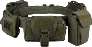 YAKEDA Tactical Battle Belt Duty Belts Law Enforcement Police Utility Belt With Pouches 7 in 1