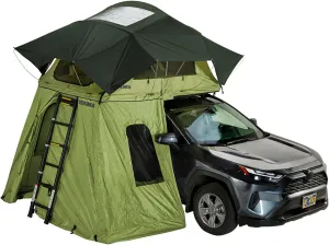 Yakima SkyRise SL Annex Wall Additional Room Enclosure for SkyRise SL Rooftop Camping Tents with Stakes, Windows, and Storage Duffel Bag, Green