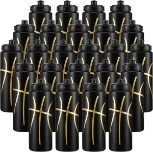 Yaomiao Basketball Water Bottle 20 oz Reusable BPA Free Squeeze Water Bottles Basketball Stuff for Team Sports Party Favors Gifts