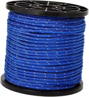 Yardwe 1roll Outdoor Tent Rope Windproof Reflective Camping Cord for Hanging Gear Clothes and Utensils Wear-Resistant Tarp Fixing Tool for Travel and Outdoor Activities