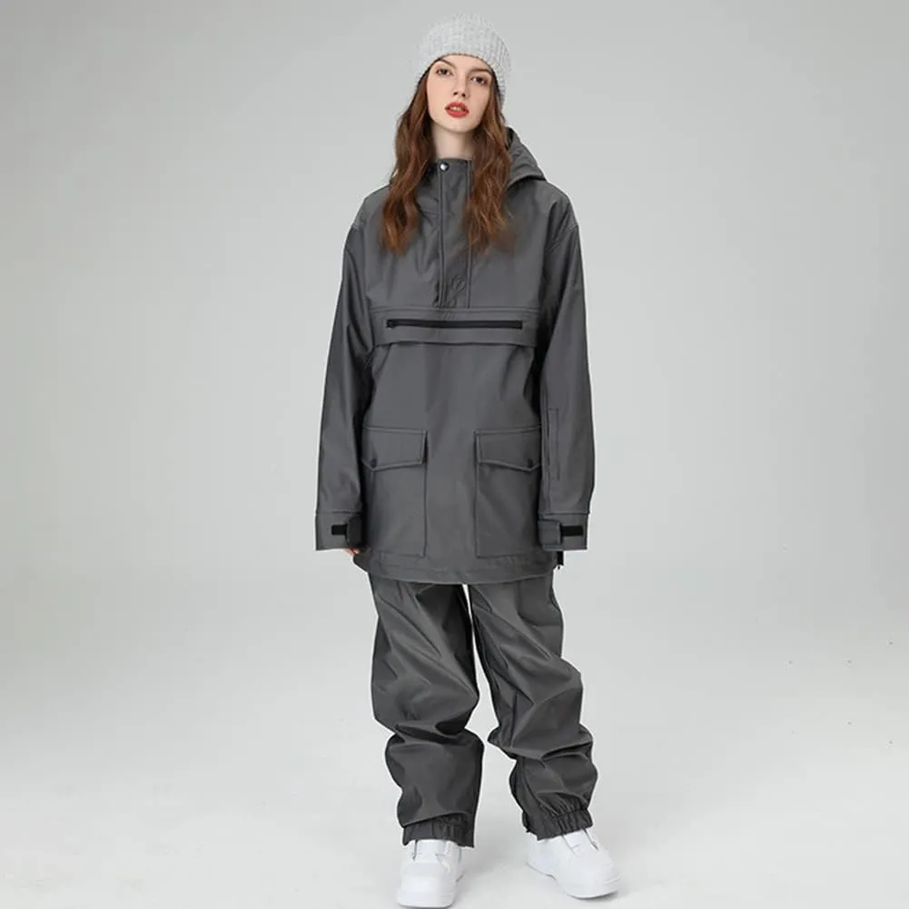 YEEFINE Men and Women's Ski Suit Snowboard Suits Unisex Winter Outdoor Waterproof Ski Jacket and Pants Set Snowsuits Overalls