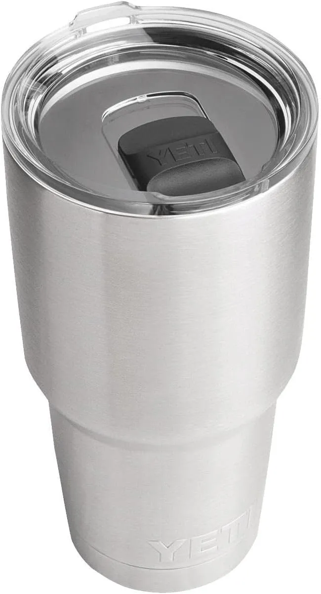 YETI Rambler 30 oz Stainless Steel Vacuum Insulated Tumbler w/MagSlider Lid, Stainless
