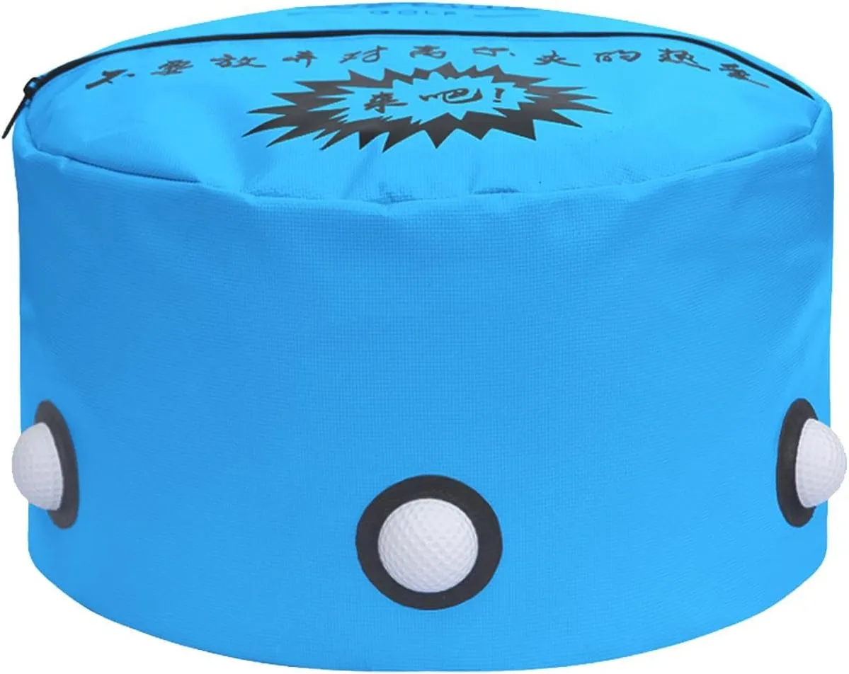 Yiju Golf Smash Bag Golf Batting Bag with Realistic Golf Ball for Beginners Pros Indoor Outdoor Improved Power Swing Training Aid
