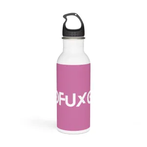 ZROFUXGVN Stylish Stainless Steel Water Bottle - Eco-Friendly, Durable, Perfect for On-the-Go - Pink