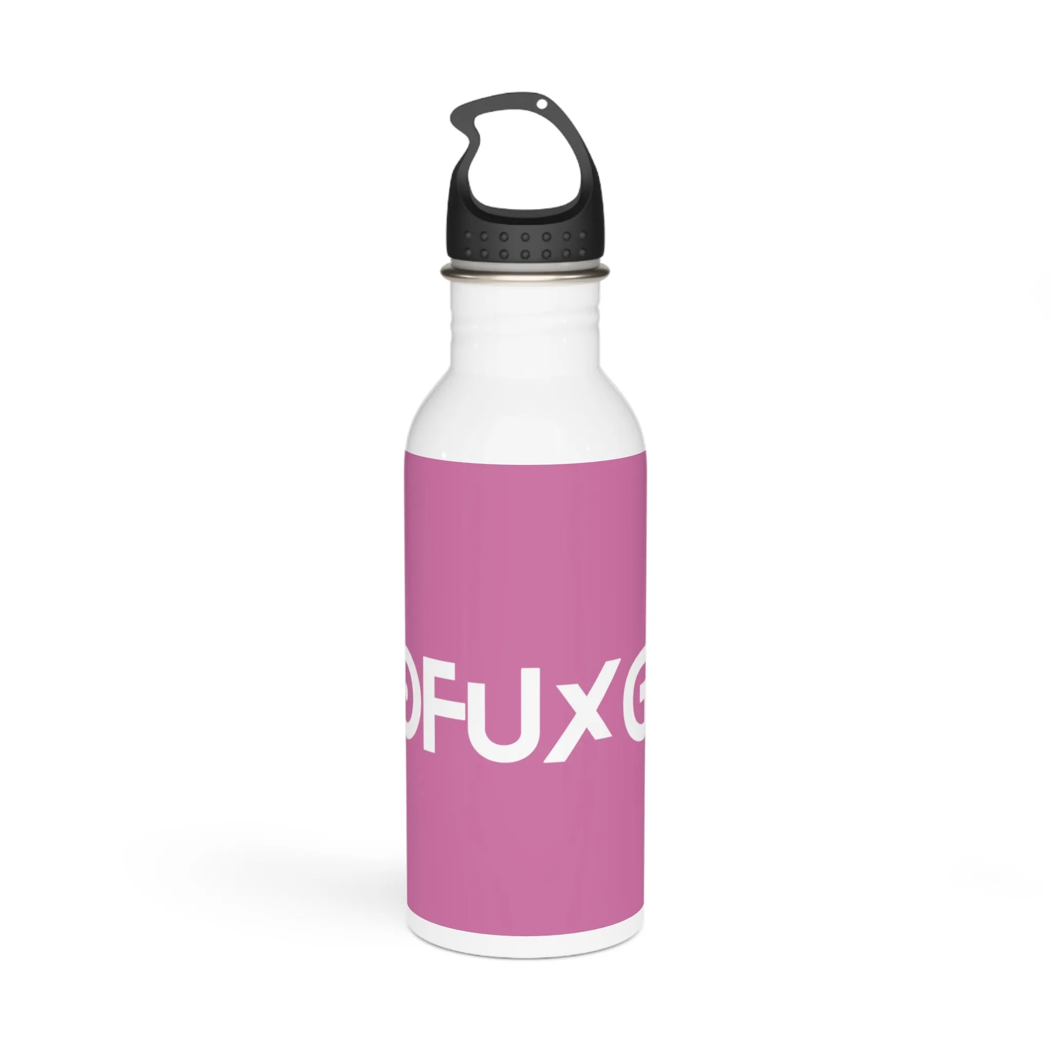ZROFUXGVN Stylish Stainless Steel Water Bottle - Eco-Friendly, Durable, Perfect for On-the-Go - Pink